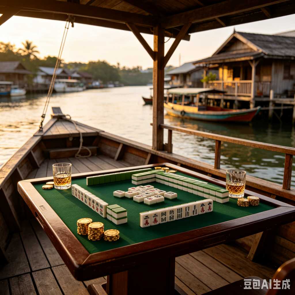 vintage mahjong set value